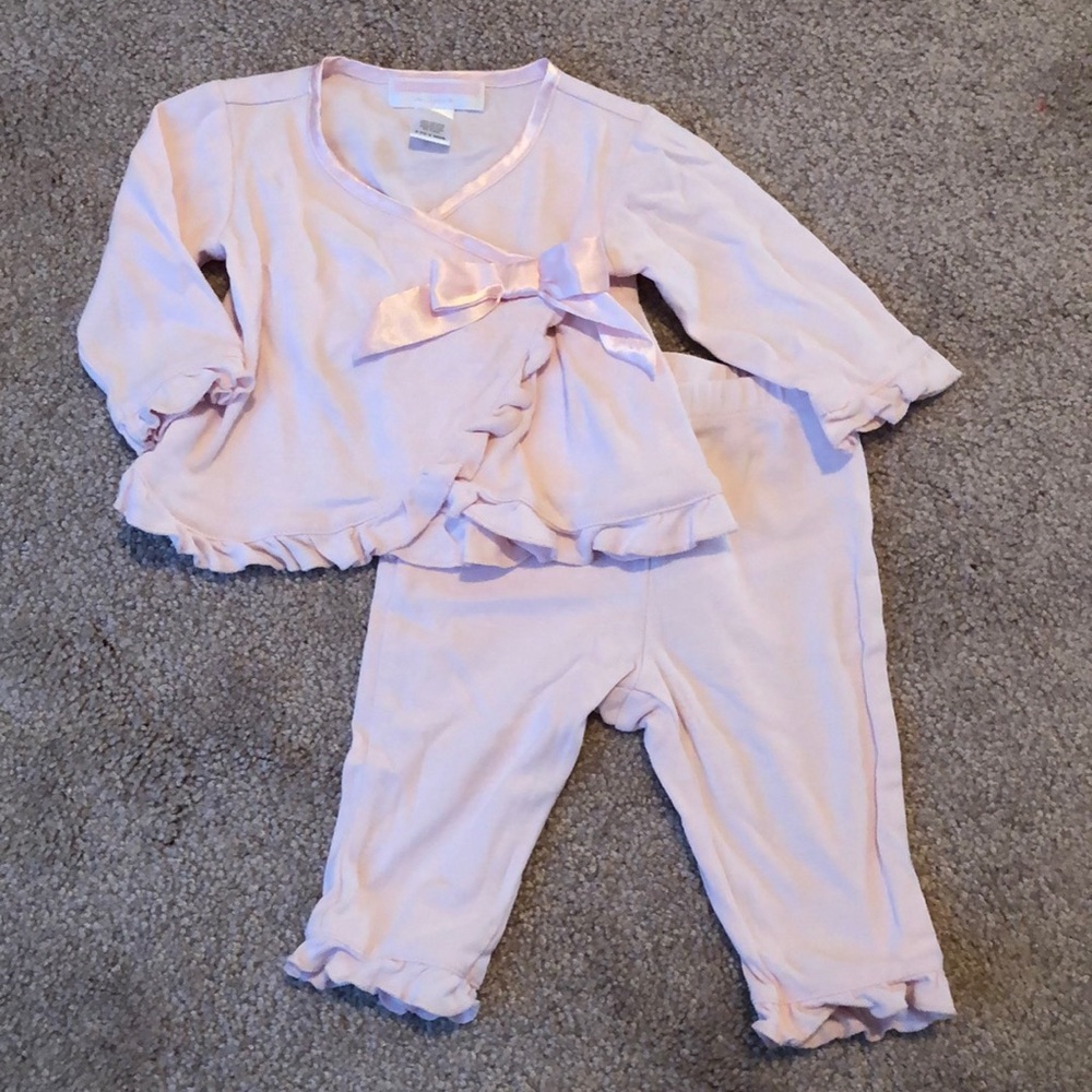 Ballet Pink Kimono Set